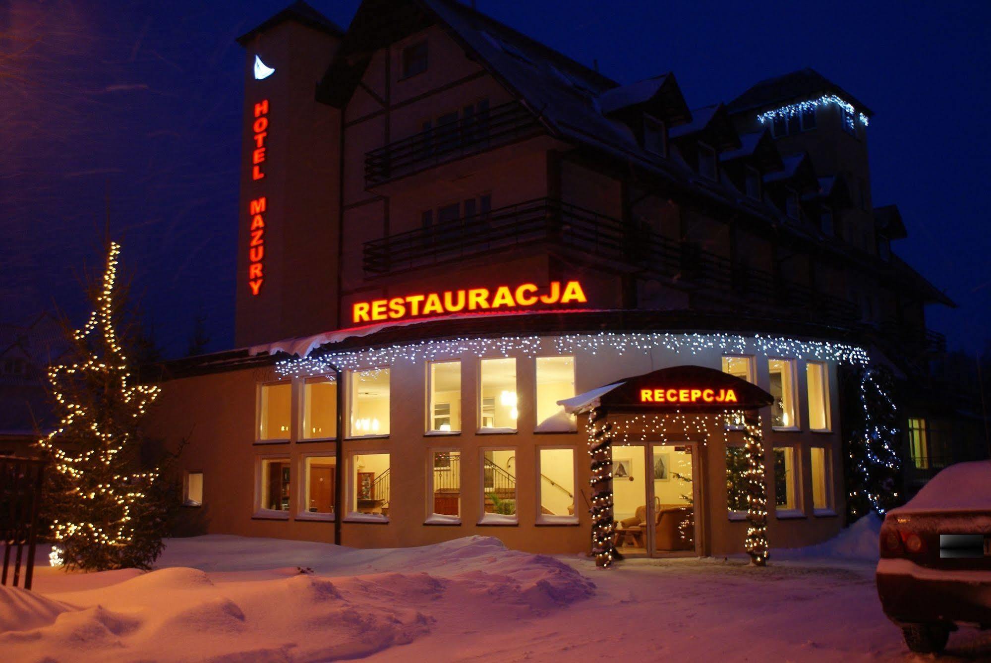 Hotel Mazury ギジツコ エクステリア 写真