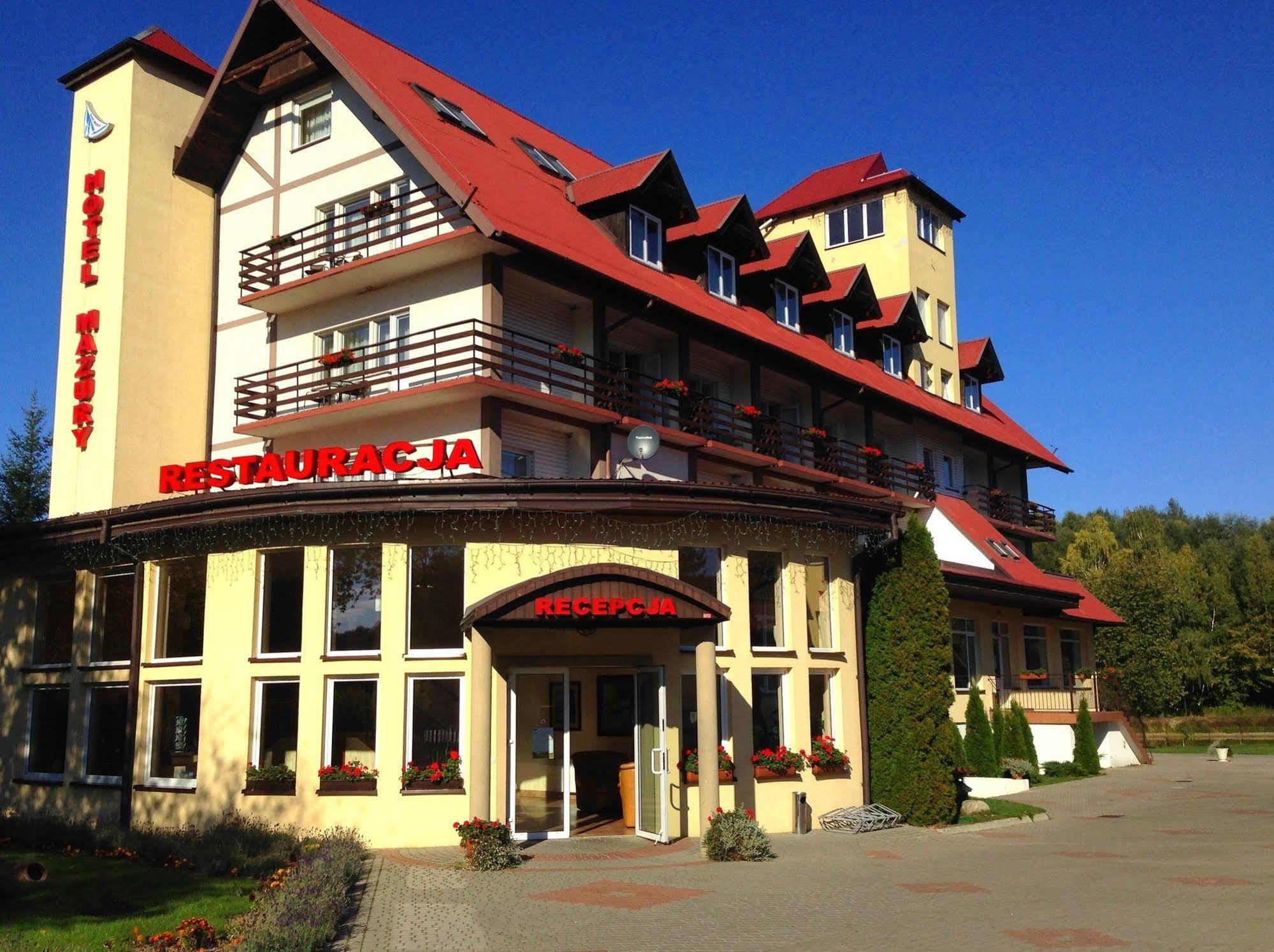 Hotel Mazury ギジツコ エクステリア 写真